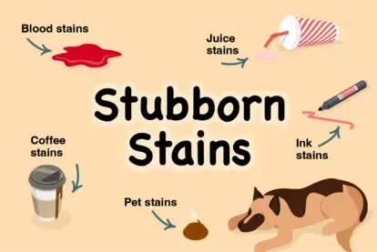 Remove Stubborn Stains infographic