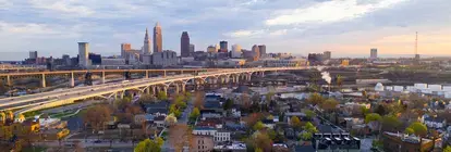 Cleveland Sign and Skyline 