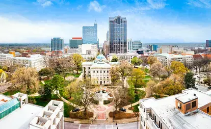 Raleigh, NC skyline