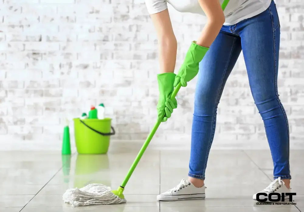 Using Dishsoap to Clean Floors